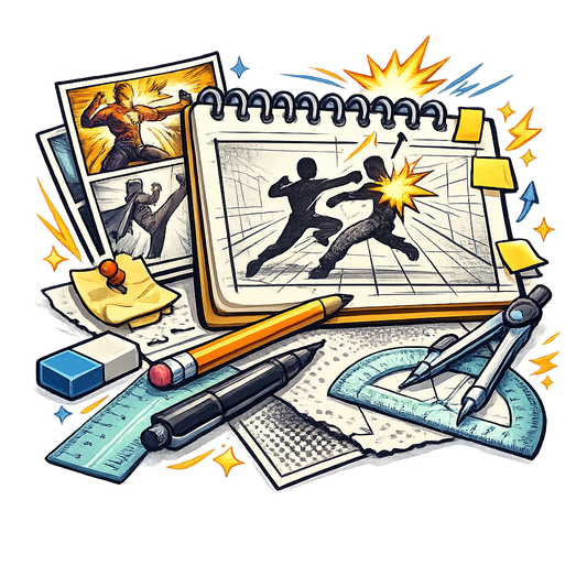 Action Scenes & Fight Composition Guide