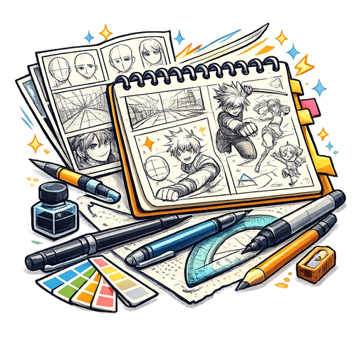 Practice Workbook for Manga Artists