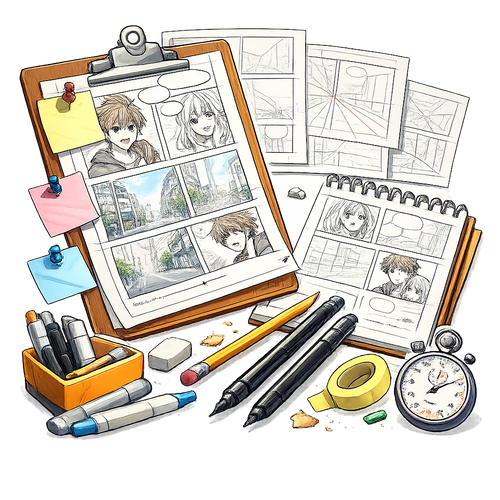 Storyboarding for Manga Creators