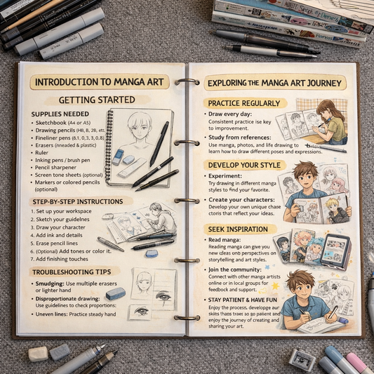 1.000+ Free Manga Art Guide