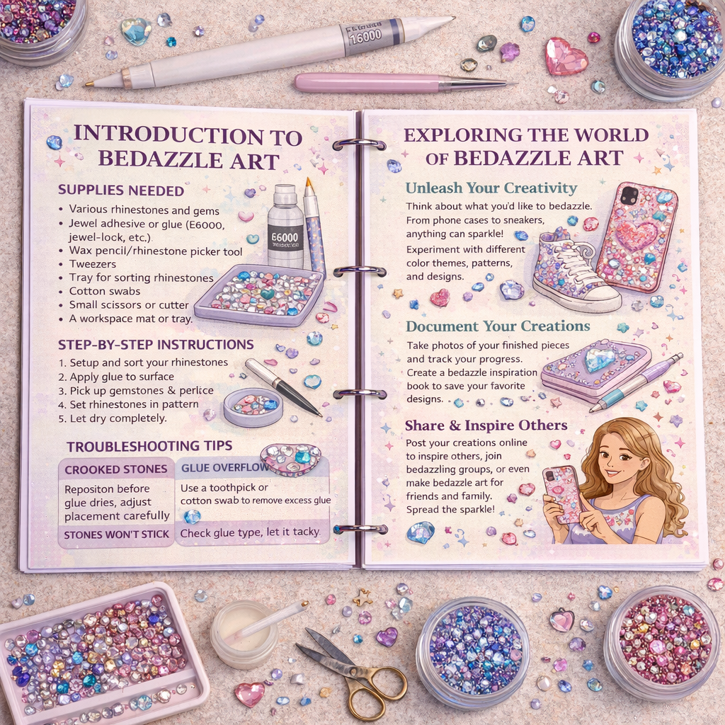 1.000+ Free Bedazzle Art Guide